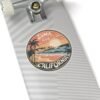 Zuma Beach, California - Vintage Sunset Sticker | Coastal Vibes & Palm Trees Emblem