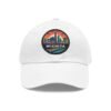 Wichita Kansas Hat - PU Leather Patch Retro City Skyline Baseball Cap, Wichita Travel Souvenir,
