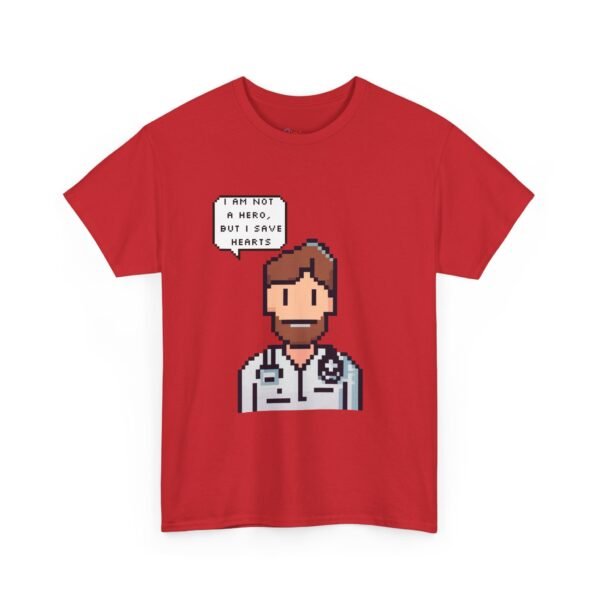 Pixel Doctor Shirt - Funny Medical Student Gift, Save Hearts Tee, Healthcare Worker Appreciation, Pixel Art T-Shirt for Doctors & Nurses