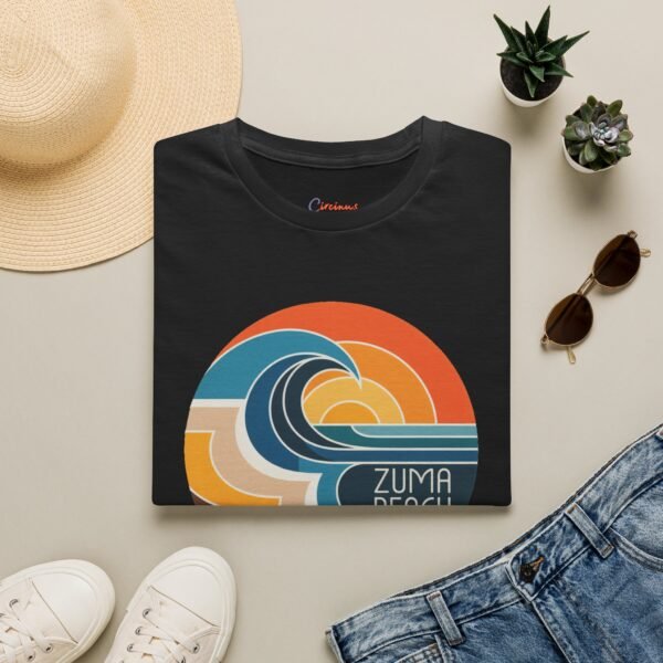Retro Zuma Beach Wave Tee - California Surf Vibes T-Shirt | Vintage Sunset Design | Unisex Softstyle Shirt