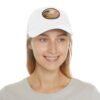 5076030451995507308_2048.jpeg Ventura California Hat - Vintage Sunset Leather Patch Cap | Coastal Beach Dad Hat with Palm Trees & Ocean View | Retro Surf Gift