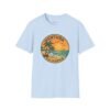 Ventura California Beach Sunset T-Shirt | Retro Coastal Graphic Tee for Women | Happy Summer Vibes Shirt | Vintage Beachwear Gift