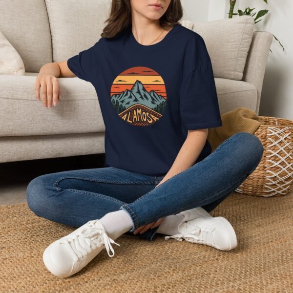 5181277103449276268_2048.jpeg Alamosa, Colorado | Mountains in the sunset - Retro Alamosa Gift