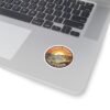 Zuma Beach Retro Sunset Sticker - California Vintage Surf Vibes Decal