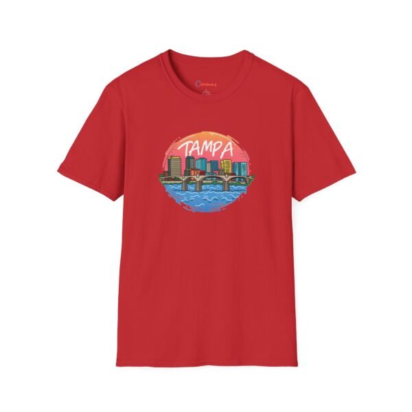Urban Sunset: The Tampa Tee Unisex Softstyle T-Shirt