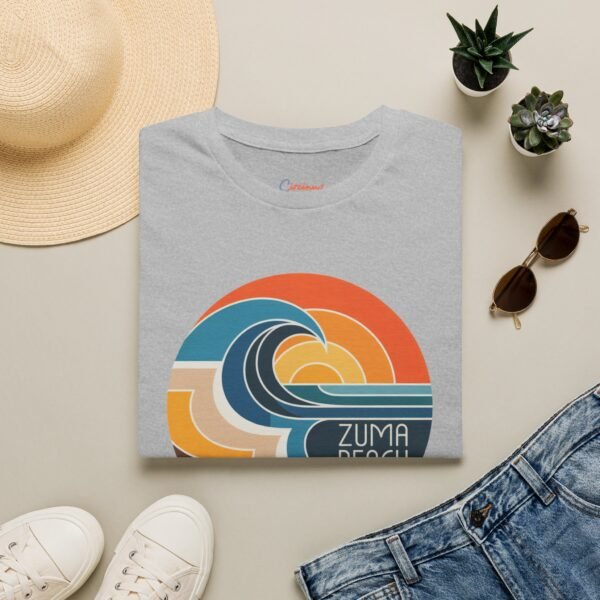 Retro Zuma Beach Wave Tee - California Surf Vibes T-Shirt | Vintage Sunset Design | Unisex Softstyle Shirt