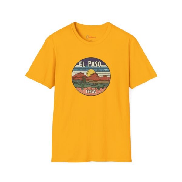 El Paso, Texas - Desert Landscape - Unisex Softstyle T-Shirt