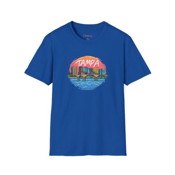 Urban Sunset: The Tampa Tee Unisex Softstyle T-Shirt