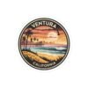 Sticker, Ventura California Sunset Paradise, Travel Stickers, Laptop Decal, Phone Sticker, Scrapbooking, Journaling Supplies