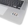 5631517833170678117_1200.jpeg Cool Capybaras Crossing Sticker, Cute Rodent Lover Gift, Gift for Capybara Lover, Pixel Art Design