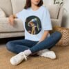 Capy with a Pearl T-Shirt - Vermeer Parody with Capybara Twist | Funny Art Tee for Animal Lovers & Meme Fans