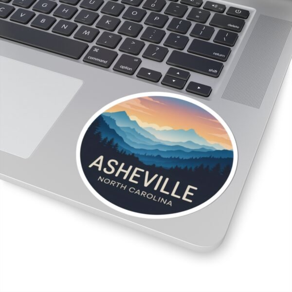 Asheville North Carolina: Blue Ridge Mountains Sticker