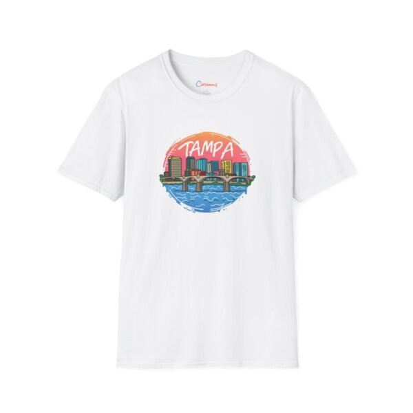 Urban Sunset: The Tampa Tee Unisex Softstyle T-Shirt