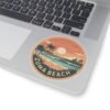 5953113686189578805_1200.jpeg Zuma Beach California Sticker - Retro Sunset Surf Vibes, Tropical Ocean Scene, Beach Lover Gift, Waterproof Vinyl Decal