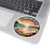 5963306435839054297_1200.jpeg Zuma Beach California Sticker - Retro Sunset Coastal Vibes | Beach Aesthetic Decal