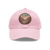El Paso Texas Hat - Leather Patch Baseball Cap with Desert Cactus & Mountains, Retro Travel Dad Hat, City Vibes Apparel Souvenir