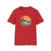 Ventura California Sunset Softstyle T-Shirt, Beach Lover Tee, Coastal Sunset Shirt, Ocean Vibes Top, Vacation Tshirt