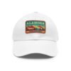 Alamosa Colorado Hat - Retro Sunset Rectangular Leather Patch Cap, Great Sand Dunes Mountains Souvenir Dad Hat, Travel Gift