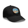 6096427830841881965_2048.jpeg Sitges Spain Hat - Coastal City Leather Patch Cap, Spanish Beach Town Souvenir Dad Hat, Barcelona Coast Travel Gift
