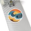 Zuma Beach Retro Sticker - Bold Wave, Sunset Vibes & California Cool