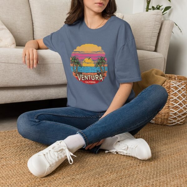 Sunset Serenity in Ventura California - Coastal Bliss Awaits! - Unisex Softstyle T-Shirt