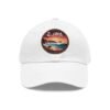 6217022466235656720_2048.jpeg Zuma Beach California Hat - Retro Surf Cap with Leather Patch, Coastal Sunset Design, Malibu Surfer Gift, Beach Lover Dad Hat