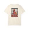 Funny Flamingo T-Shirt - Passport Problems Graphic Tee, Travel Humor Front & Back Print Shirt, Quirky Bird Streetwear Gift