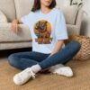 More Capy, Less Drama Funny Capybara T-Shirt, Retro Sunset Aesthetic Tee for Animal Lovers, Chill Vibes Shirt, Gift for Him or Herñ