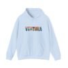 Ventura California Hoodie - Coastal Vibes Sweatshirt, Scenic Letter Print, Soft Unisex Gift for Beach Lovers & West Coast Fans