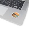 Ventura, California - Sunset on the shore of the beach - Kiss-Cut Stickers