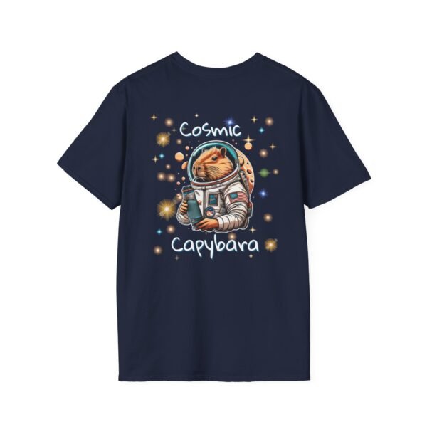 Cosmic Capybara T-Shirt, Space Animal Graphic Tee, Galaxy Print Shirt, Astronomy Lover Gift, Capybara Nation, Unisex Tee, Men's Women's Tee,