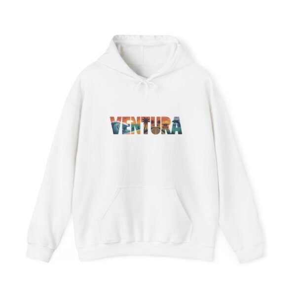 Ventura California Hoodie - Coastal Vibes Sweatshirt, Scenic Letter Print, Soft Unisex Gift for Beach Lovers & West Coast Fans