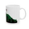 Caracas with Buildings Ceramic Mug - 11oz - Durable Cup, Venezuela Travel Souvenir, Unique Coffee Tea Cup, Gift for Travelers, Countries
