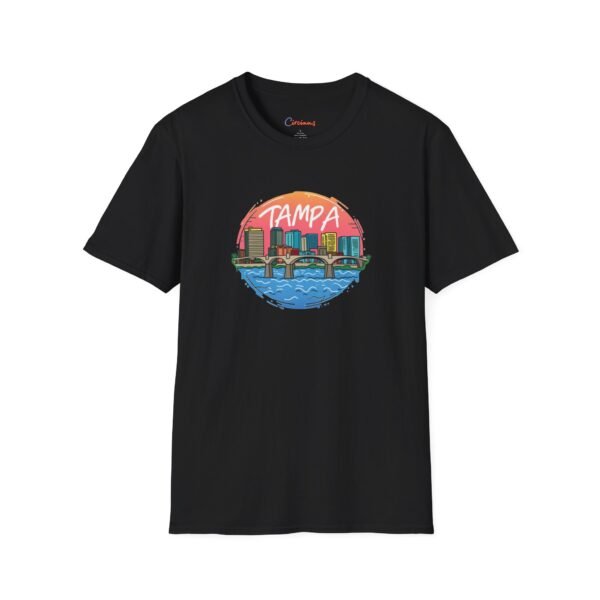 Urban Sunset: The Tampa Tee Unisex Softstyle T-Shirt