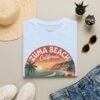 Zuma Beach California Sunrise Tee - Retro Coastal T-Shirt, Malibu Cliff Art, Vintage Surf Vibes, Soft Unisex Shirt, California Dreamer