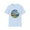 Capybara Starry Night T-Shirt, Artistic Style Tee, Whimsical Animal Graphic Shirt, Painting Inspired Tee, Softstyle Tee, Art Lover