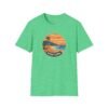 Ventura California Sunset Softstyle T-Shirt, Beach Lover Tee, Coastal Sunset Shirt, Ocean Vibes Top, Vacation Tshirt