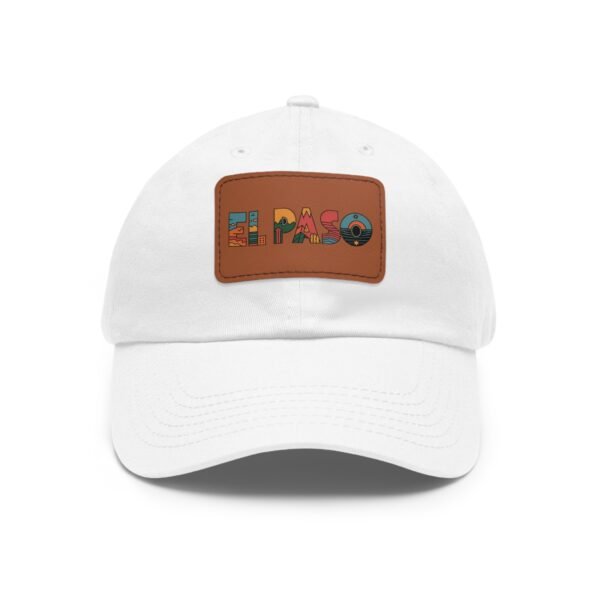 El Paso Texas Hat - Retro Desert Sunset Baseball Cap, Texas Travel Gift, Vintage Style El Paso Souvenir, Unisex Adjustable Cap