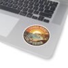 Zuma Beach Retro Sunset Sticker - California Vintage Surf Vibes Decal