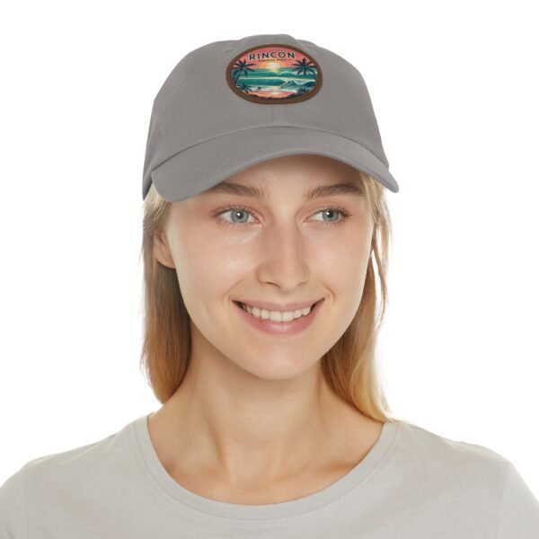 Rincon Sunset Dad Hat, Casual Summer Cap, Beachwear, Gift for Dads, Unisex Style, Vacation Fashion, Outdoor Essentials