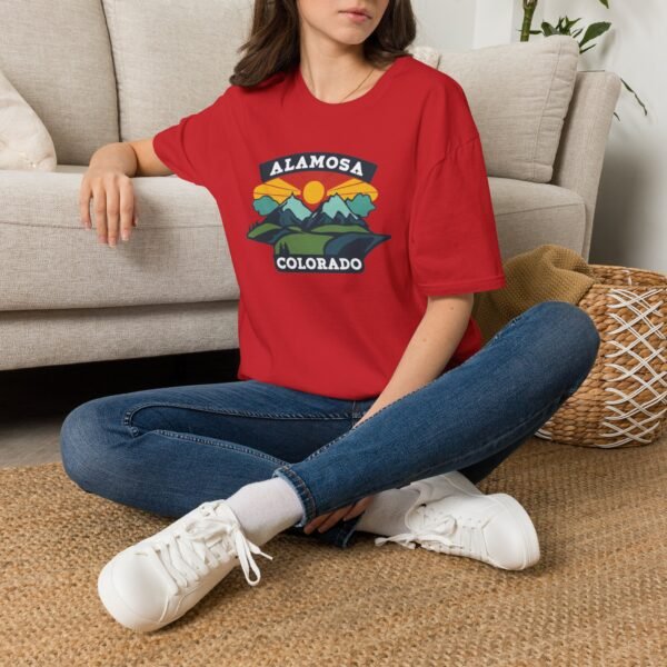 Alamosa, Colorado Unisex T-Shirt, Nature Lover Tee, Mountain Graphic Shirt, Outdoors Adventure Top, Wilderness Traveler Gift
