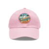 Zuma Beach Hat - PU Leather Patch Funny Seagull Baseball Cap, Malibu California Souvenir