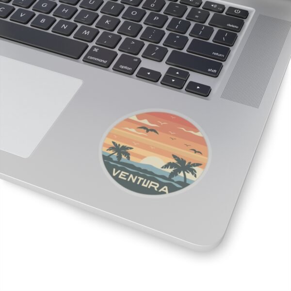 Sticker Sheet, Sunset Serenity in Ventura, Tranquil Ocean View Stickers, Beach Sunset Decor, Laptop Decals, Journal Accessories