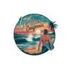 6674340722521829180_1200.jpeg Sticker, Ventura California Coastal Sunset Vibes, Beach Lover Gift, Travel Laptop Decal, Ocean Sea Theme Stationery, Planner Scrapbook