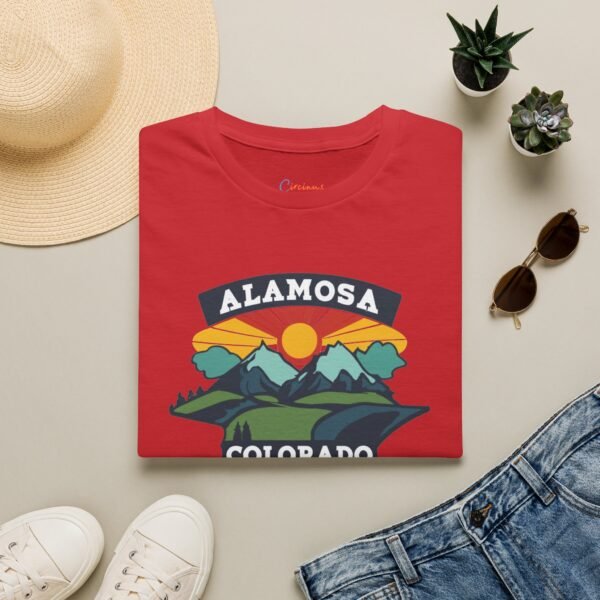 Alamosa, Colorado Unisex T-Shirt, Nature Lover Tee, Mountain Graphic Shirt, Outdoors Adventure Top, Wilderness Traveler Gift