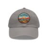 Alamosa Colorado Hat - Retro Sunset Leather Patch Cap, Great Sand Dunes Mountains Travel Souvenir Dad Hat, Outdoor Adventure