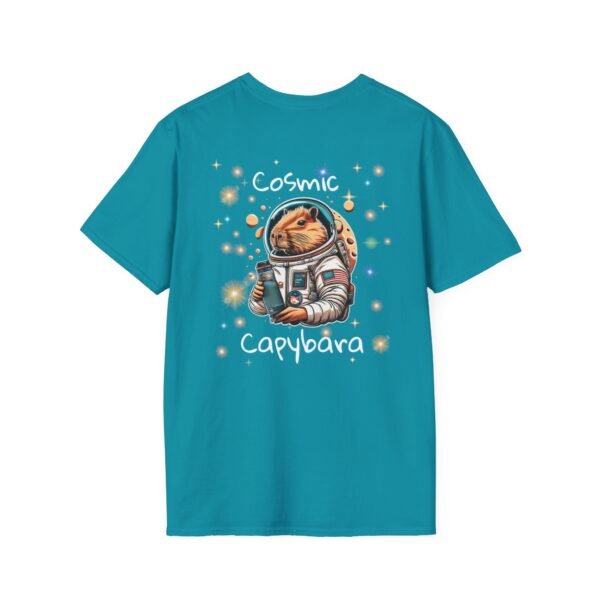 Cosmic Capybara T-Shirt, Space Animal Graphic Tee, Galaxy Print Shirt, Astronomy Lover Gift, Capybara Nation, Unisex Tee, Men's Women's Tee,