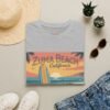 Zuma Beach California Retro Surf T-Shirt | Vintage Coastal Vibes | Unisex Softstyle Tee | Summer Gift for Dreamers & Travelers