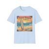 Zuma Beach California Retro Surf T-Shirt | Vintage Coastal Vibes | Unisex Softstyle Tee | Summer Gift for Dreamers & Travelers
