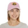 Zuma Beach California Hat - Leather Patch Sunset Surf Cap with Palm Tree, Retro Coastal Baseball Dad Hat, City Vibes Travel Souvenir